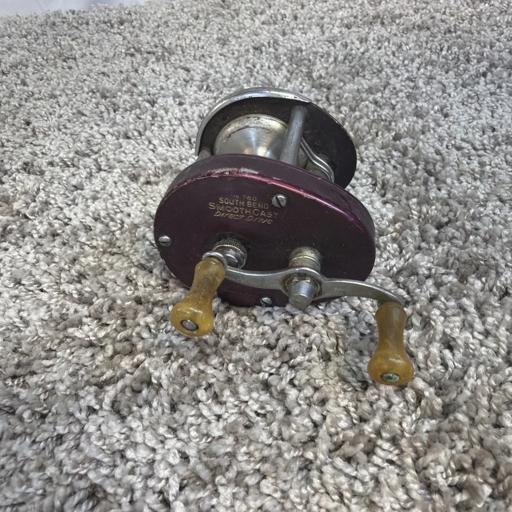 Vintage South Bend SmoothCast Direct Drive Reel No. 780 Made In The USA